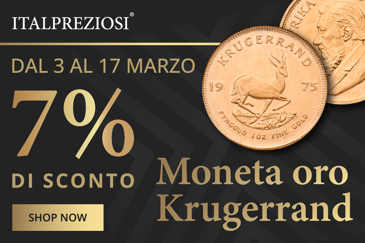 Moneta oro krugerrand  - Italpreziosi