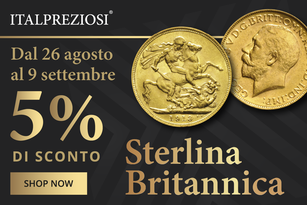 Moneta Sterlina Britannica oro  - Italpreziosi